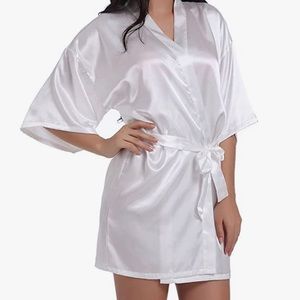 Getting ready Robe for bride